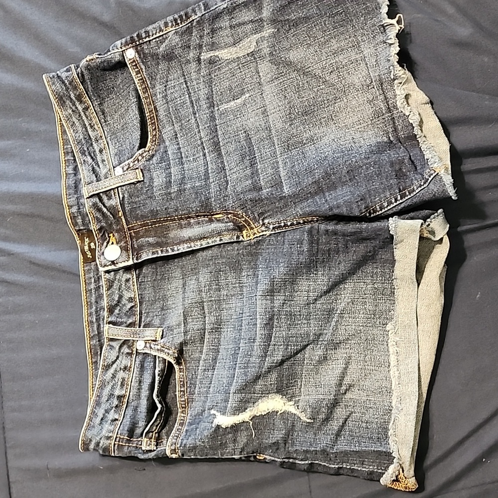 Just Black denim shorts